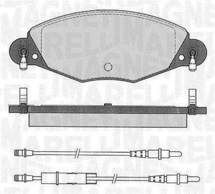 MAGNETI MARELLI Jarrupala, levyjarru 363916060564